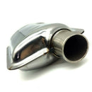 2Pcs 24Mm Steel Exhaust Silencer Muffler For Car Parking Heaters