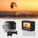 Outdoor Underwater Full HD Action Camera With 2 Inch Screen, Wide Angle Lens
