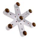 1 to 7 E27 Energy Saving LED Light Lamp Bulb Base Socket Splitter Holder Ada A
