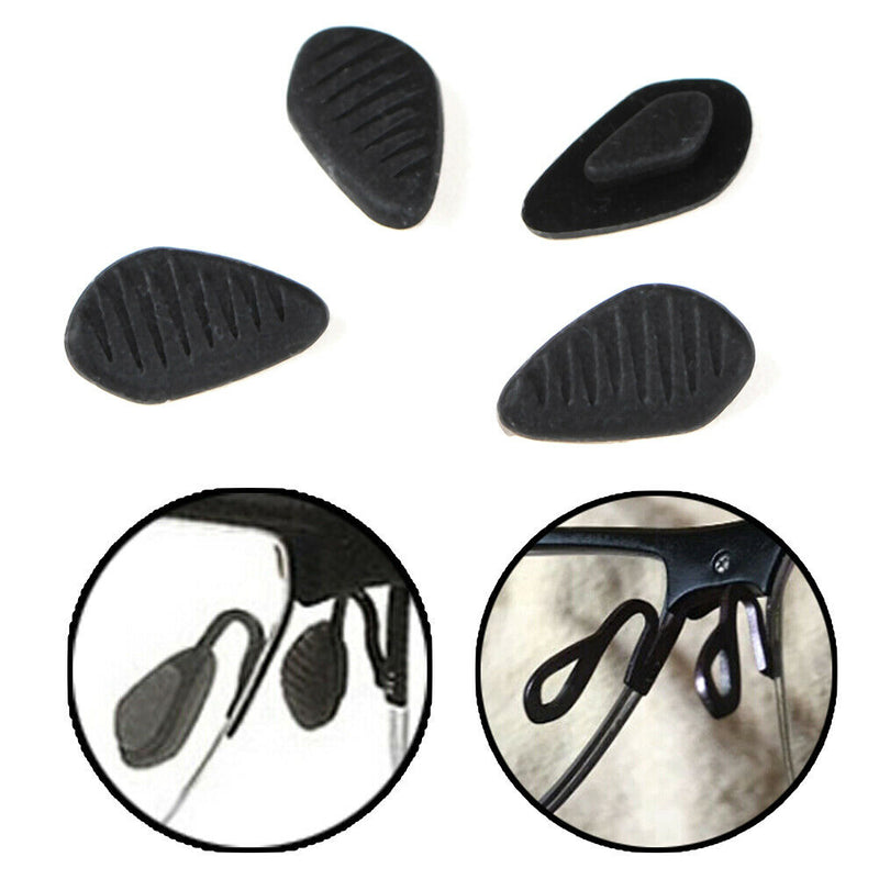 2 Pairs silicone soft nose pads for sunglasses comfortable anti-slip glasses  Gw