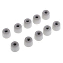 Earbud Memory Foam Eartips Earplug Tips For Headphone 3.0mm gray