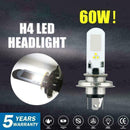 1pcs H4 3030 6370k Car COB LED Conversion Headlight Bulb White Hi/Lo Beam