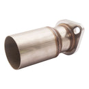 3" Stainless Pipe To 2.5" 2  Flange Reducer Downpipe Exhaust