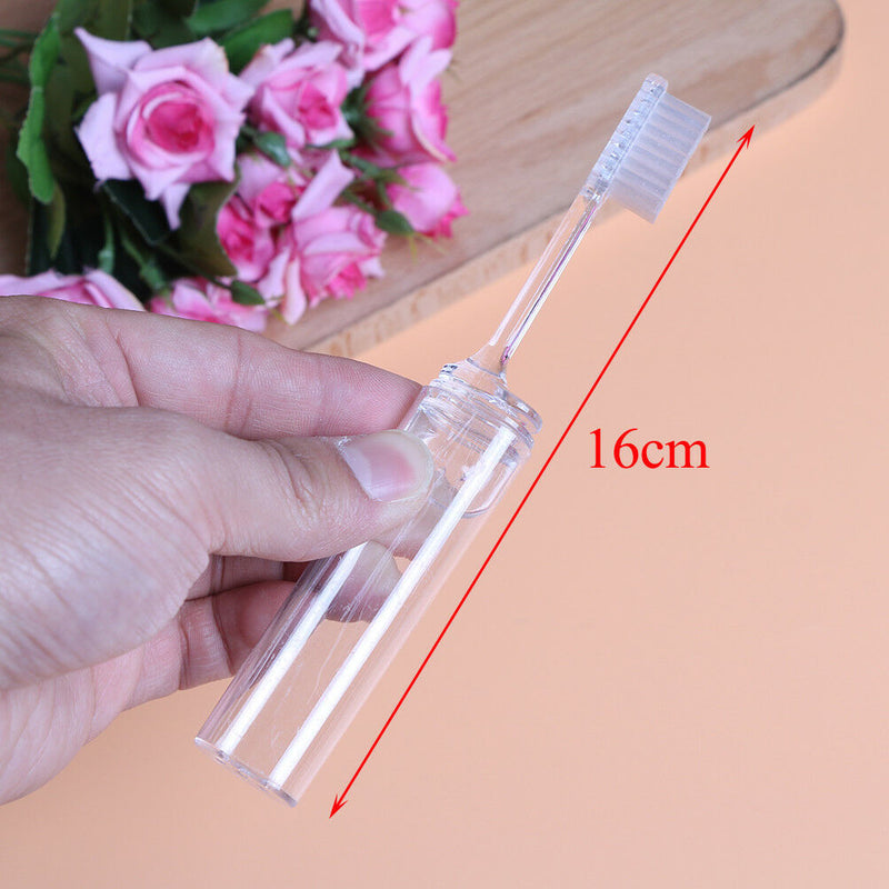 Portable folding outdoor travel camping toothbrush foldable plastic toothbrus Gw
