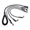 Nylon 3 Way Dog Coupler Leash Triple Leads No Tangle Adjustable fr Dogs Walking