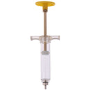 10ml Parrot Chick Feeder Copper Head Syringe Hose Birds Feeding Syringe InjectJR