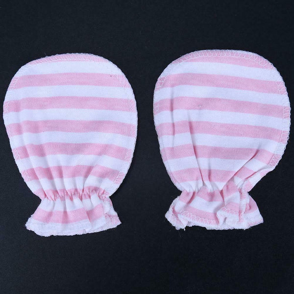 5Pair Soft Cotton Baby Gloves Four Seasons Gloves Newborn Safety Gloves A#S