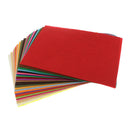 24 Pieces Non Woven Fabric Colorful 1mm Non Woven