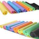 2x Non-Slip Yoga Mat Portable Fitness Exercise Cushion for Pilates Picnics