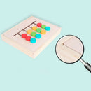 Early Education Mathematics Color Matching Toys Children's Wooden Toys 4 Co
