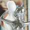 Creative Lovers On Moon Ceremic Sculpture Statue Living Room Bedroom Decor Party