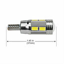 2X T10 LED 10SMD W5W 5630 194 CANBUS ERROR FREE Car Side Wedge Light Bulb
