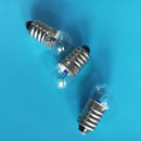 Lots 10Pcs Mini E10 LED Screw Base Light Bulb 2.5V/0.3A Flashlight Lab Lamp