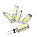 5 LAMP BULB 26 SMD LED G4 warm white 2800K 12V DC Q8O9