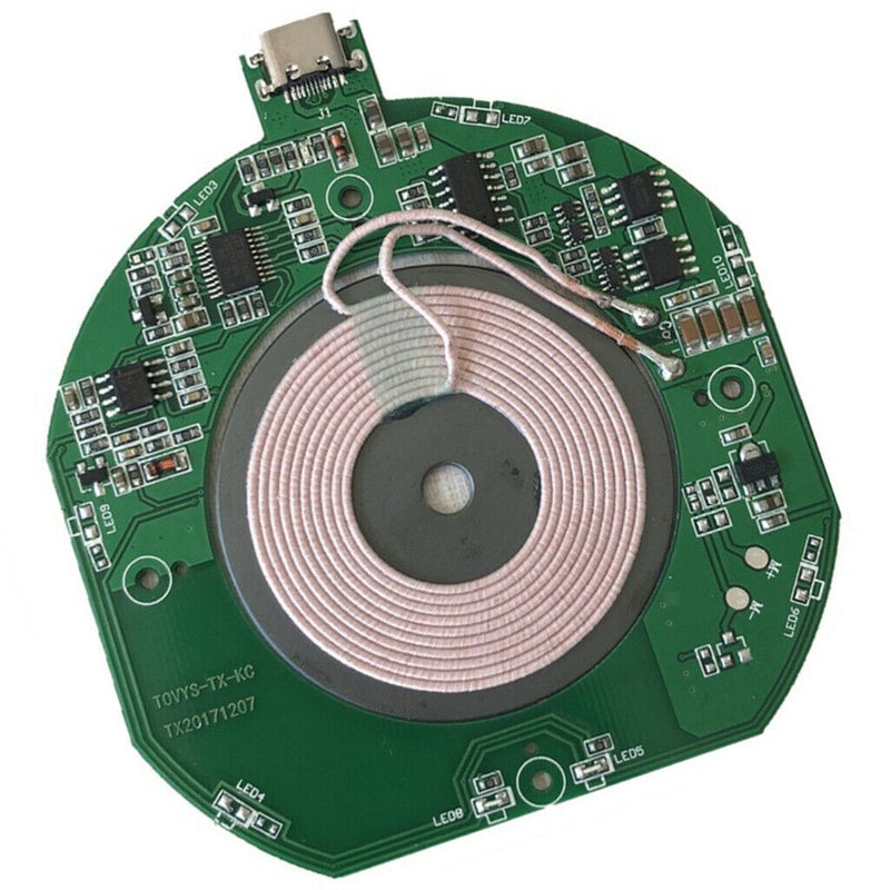 Wireless Charger PCBA Circuit Board with  Coil DIY Wireless Charging Accessory