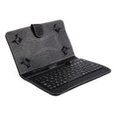 Keyboard and Case for 7-Inch Tablets (7 Inch USB TO mini USB Keyboard, Blac X2K6