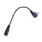Micro USB female jack To 3.5mm stereo female audio adapter cable  JR