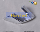5pcs fit for VW Golf 6 POLO BORA Carbon fiber & chrome Steering Wheel Cover Trim