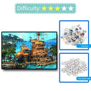 1000pcs DIY Pirate Home Jigsaw Puzzle Children Adults Assembling Picture