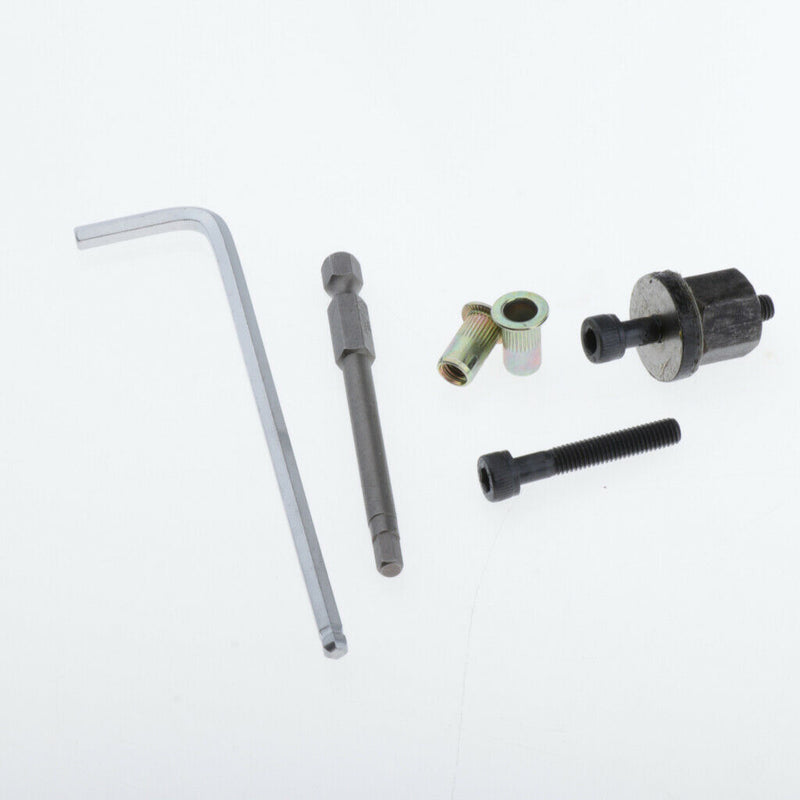 Hand Riveter  Nutsert Tool Kit - 100pcs M5 Nuts , Hex Wrench