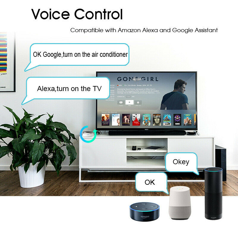 Tuya App Universal IR Smart Remote Controller WiFi+Infrared Home Control Hu L6O9