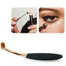 10pcs/Set Pro Toothbrush Shape Oval Makeup Brush Foundation Powder Pens Kit