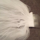 3 Meter Long Trailing Single-layer lace trimming Bridal Wedding With Comb JVJ