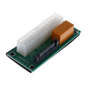 24 Pin SATA Dual PSU Power Synchronizer Start Extender Card for BTC Miner