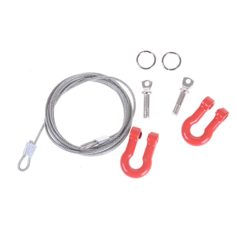 RC Crawler 1:10 Accs Tow Hook Trailer Chain Kit for RC Trucks Car Part Z