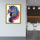 5D DIY Special-shaped Diamond Painting Horse Cross Stitch Craft Embroidery