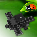 plastic 4 way Macro Focusing Rail Slider for SLR DSLR Camera Photography