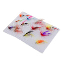 12pcs Mixed Fly Fishing Flies Fly Bait for Saltwater Freshwater Gamefish