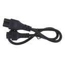 0.5m Power Extension Cable IEC Mickey Male to Female Lead Cord C5 - C6 50CM