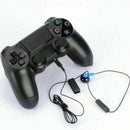 Play Station 4 PS4 Controller Headset Headphone Earphone MIC Game Black