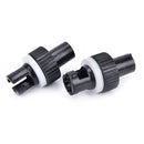 2X inflatable kayak boat air foot pump HR hose adapter H-R valve adapter MO