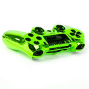 Chrome Green Full Housing Shell Case Button Kit Part for Sony PS4 Controller