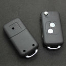 2 Buttons Remote Car Key Shell Modified Flip Folding for PEUGEOT 206 for Ci