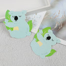 50pcs lollipop paper card cute koala paper cards candy sugar decor kids gifts BX