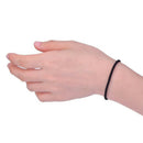100Pcs Black Thick Endless Hair Elastics Hairbands Ponytail Hair Ties Salable AU
