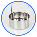 Artist Portable Dishwasher Washing Bucket Double Brush Cleaner with Washing M2T3