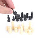 Chess Pieces Plastic Complete Chessmen International Chess Game Entertainment FT