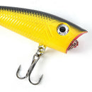 6cm/6.4g fishing lures hard baits artificial popper crankbait wobblers bait LJ