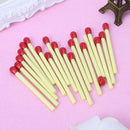 20Pcs Match Shape Creative Ballpoint Pens Novelty Ballpen School Stationery Gift