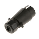 7 Way Round Trailer Plug Light Adapter for RV Connector Boat RV
