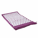 Carpet Mat for Acupressure Acupuncture Yoga Massage + Carry Bag purple R2R9