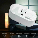 [2 in 1] Mini Wi-Fi Smart Plug Dual Sockets 16A Max Load Smart Outlet W6O6