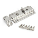 Stainless steel door lock security door latch hasp barrel latch 3 inch long Q1A3