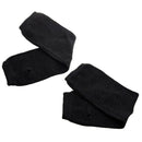 Lady Dark gray Seamless Elastic Thumbhole Wrist Warmer Gloves C6V4
