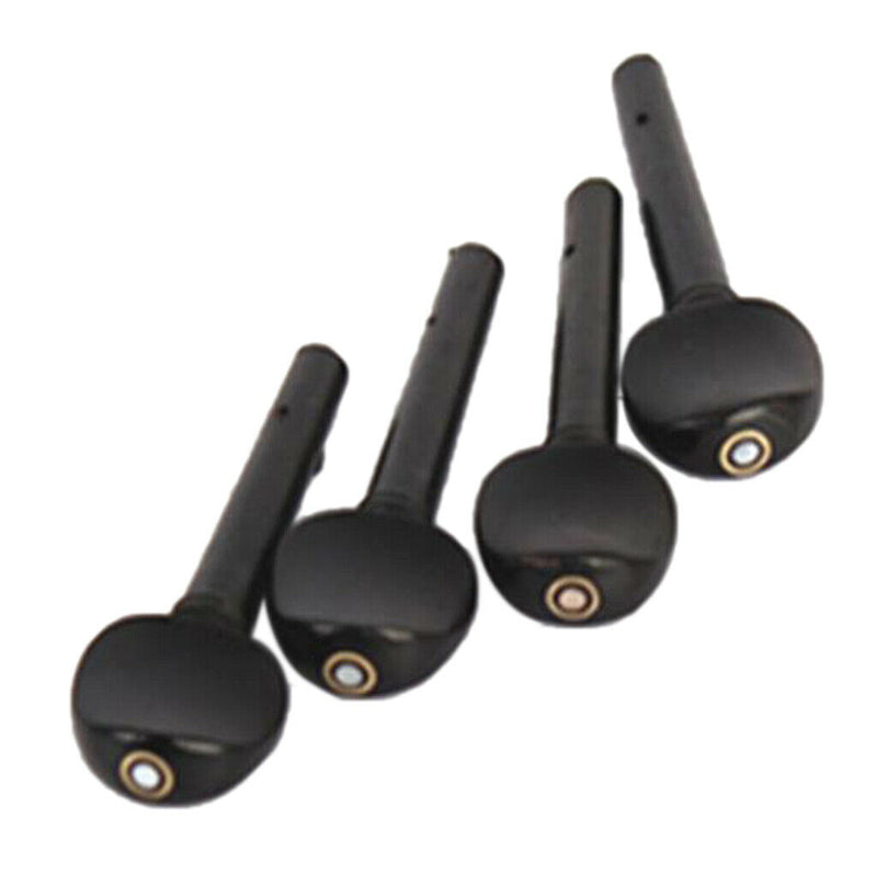 4 Pcs 4/4 Violin Fiddle Tuning Pegs Violin Replacement Parts For Violinist