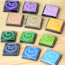 20Pc DIY  Candy Color Finger Print Ink Pad Kids Fashion  for Rubber Stamp LJ